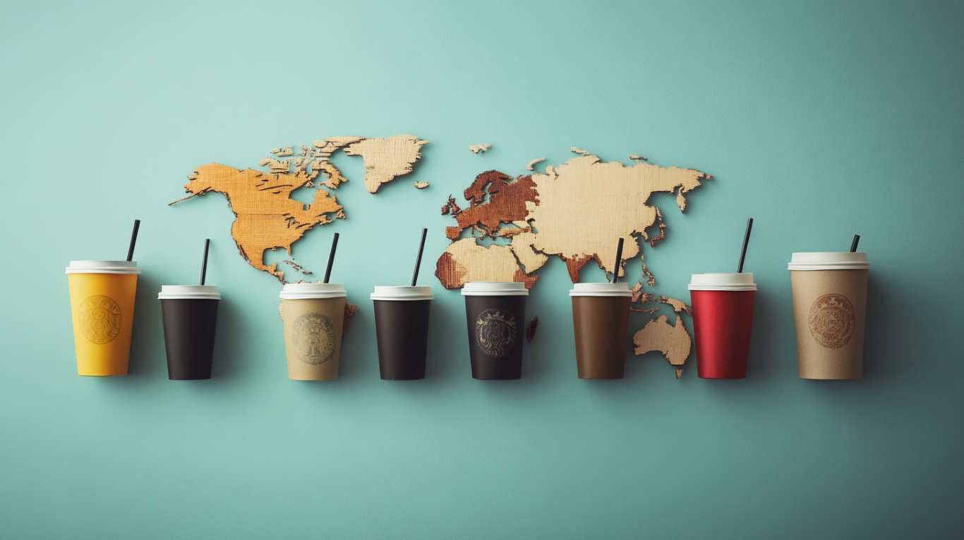 Global Spread of Caffeinated Drinks